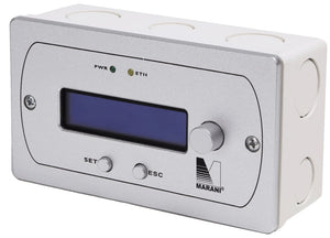 CP8  - WALL CONTROL PANEL. RECALL PRESETS, MASTER VOLUME, INPUT, OUTPUT, ZONE CONTROL AND LOCK